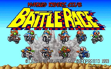 Masked Riders Club Battle Race screen shot title